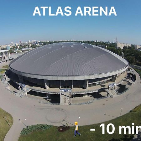 Scandinavian Zoo Atlas Arena Retkinia District Parking Lodz  Exterior photo